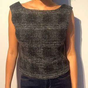 Banana Republic Sleeveless Plaid Top 6